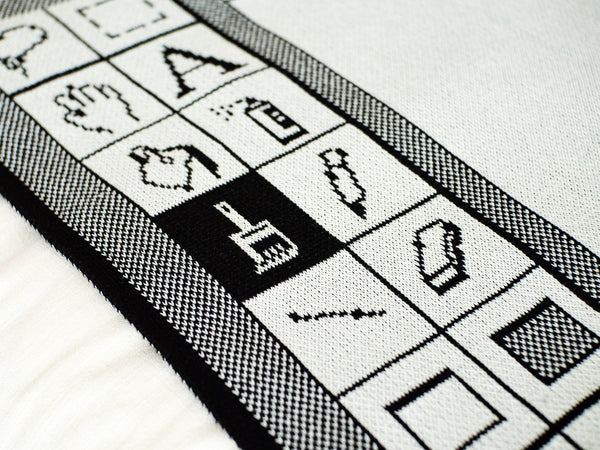 Classic Paint Knit Cotton Blanket