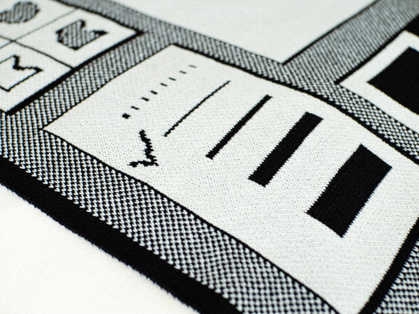 Classic Paint Knit Cotton Blanket