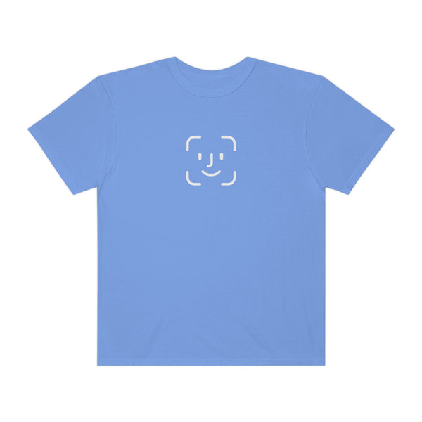 Face T-shirt Light Blue