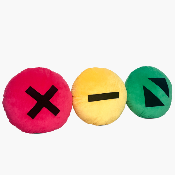 Close Minimize Maximize Pillow Collection (Choose Any 3)