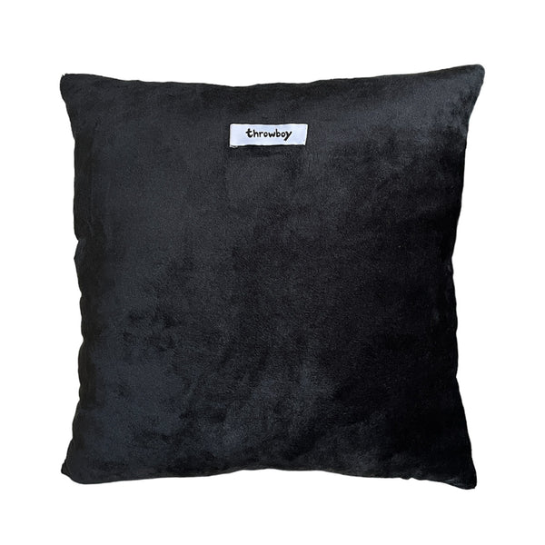 Face Pillow Black