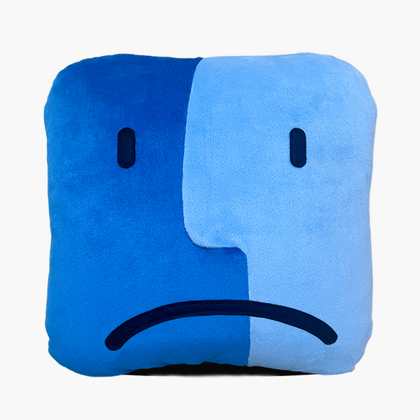 Sad Icon Pillow