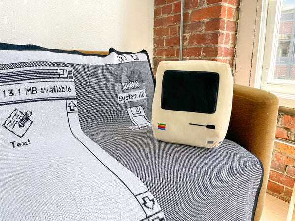Classic Desktop Knit Cotton Blanket