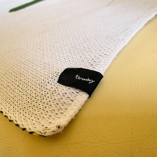 Musical Colors Knit Cotton Blanket