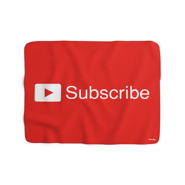 Subscribe Throw Blanket